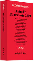 Aktuelle Steuertexte 2009: Textausgabe